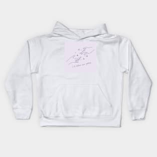 BTS Magic Shop i do believe your galaxy Kids Hoodie